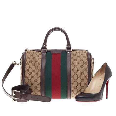 gucci medium boston bag|authentic gucci boston bag.